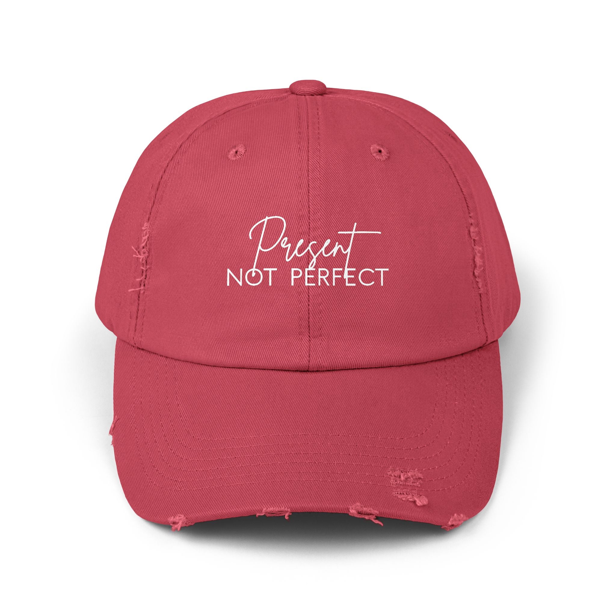Distressed Cap - Trendy Unisex Hat for Casual Wear