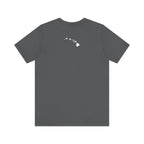 Hawaii Aloha State Unisex Jersey Short Sleeve Tee, Various Colors, Breathable Fabric