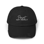 Distressed Cap - Trendy Unisex Hat for Casual Wear