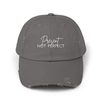 Distressed Cap - Trendy Unisex Hat for Casual Wear