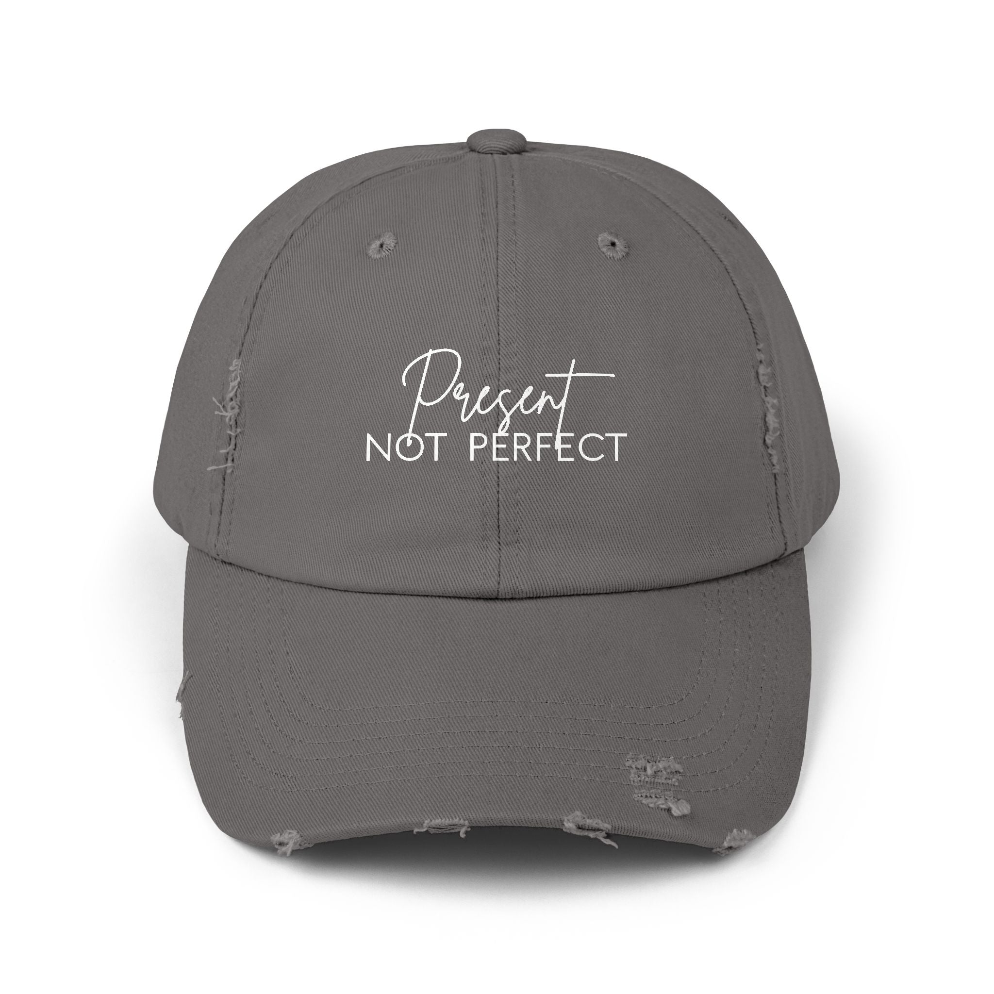 Distressed Cap - Trendy Unisex Hat for Casual Wear