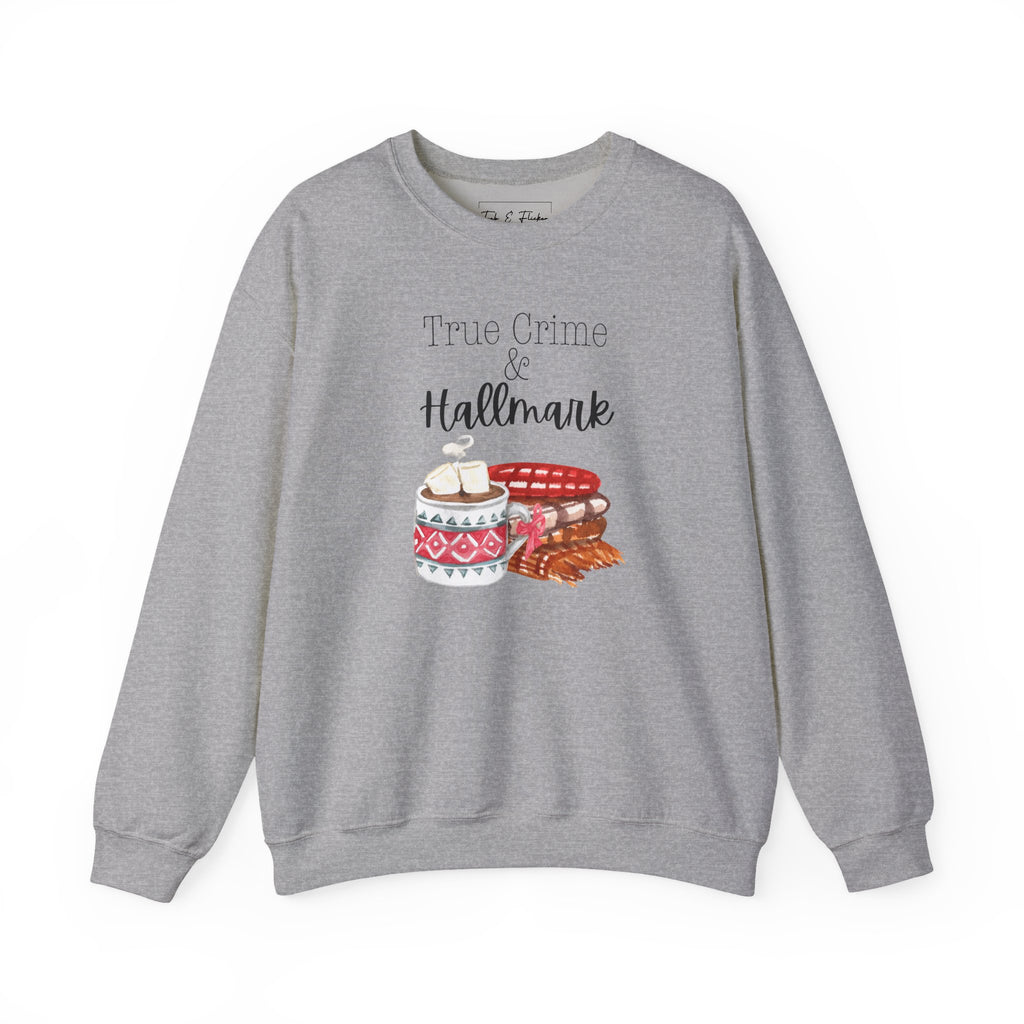 Cozy True Crime and Hallmark Sweatshirt, Perfect Gift for True Crime Lovers, Cozy Crewneck for Movie Nights, Fall Sweatshirt, Unique [...]