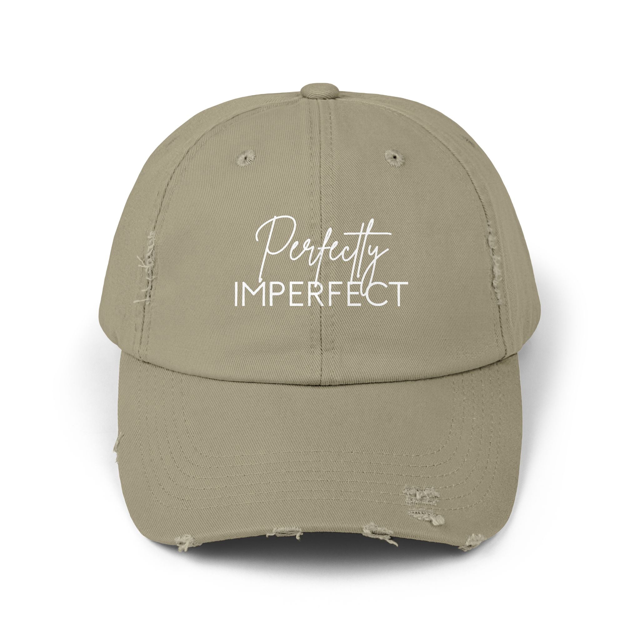 Distressed Cap - Trendy Unisex Hat for Casual Wear