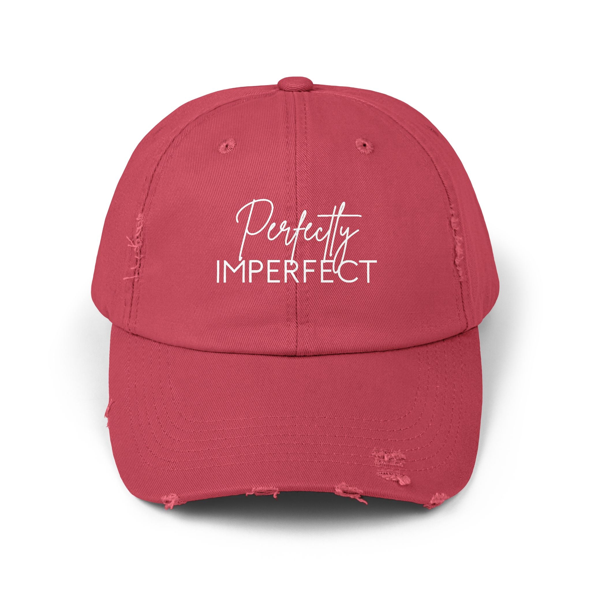 Distressed Cap - Trendy Unisex Hat for Casual Wear