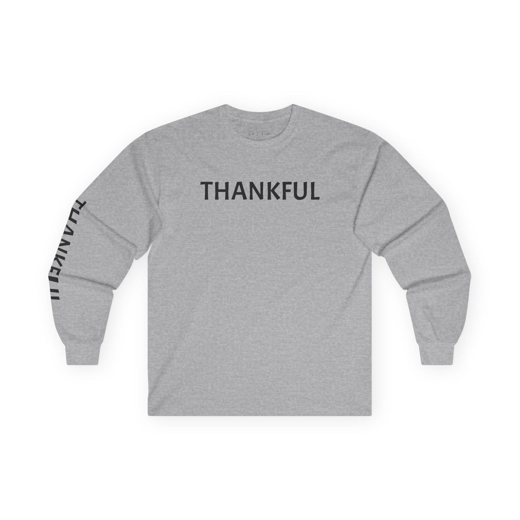 Inspirational Long Sleeve Tee - Thankful