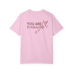 Comfort Colors Inspirational T-shirt: 'Hi Friend' & 'You Are Enough'