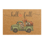 Hello Fall Doormat, Hello Fall Entrance Mat, Cute Autum Decor, Housewarming Gift, Indoor/Outdoor Welcome Mat
