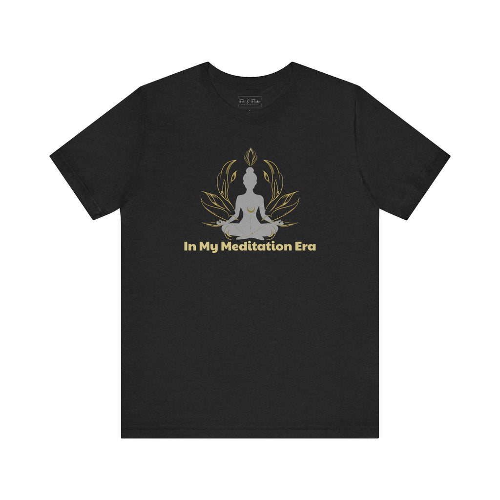 Mindful Meditation Unisex Short Sleeve Tee - Relax & Reflect