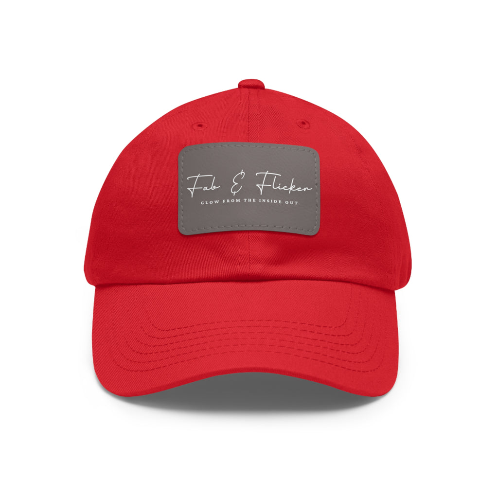 Fab & Flicker Stylish Hat with Leather Patch - Glow from the Inside Out