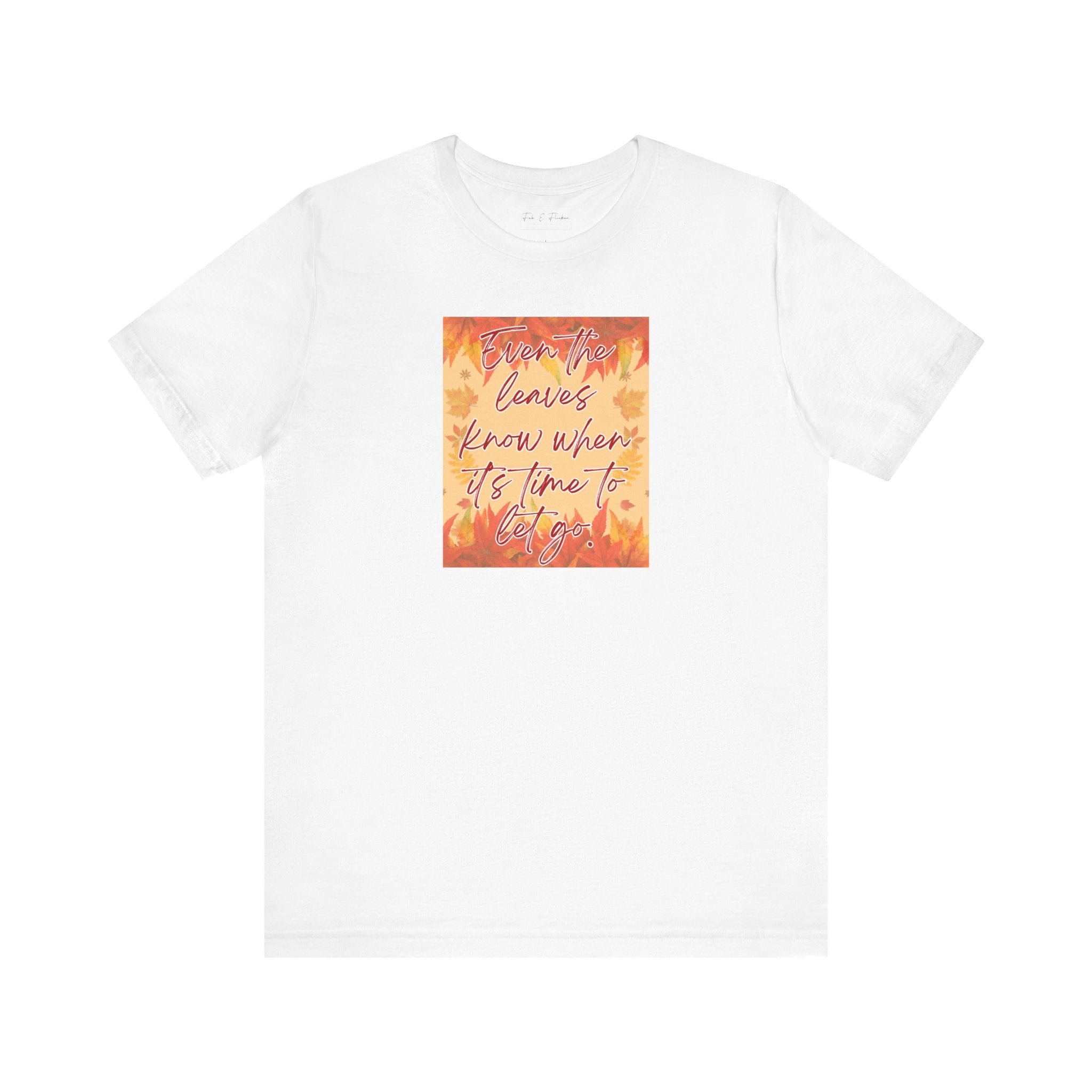 Fall Leaves Inspirational Tee