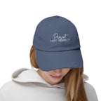 Distressed Cap - Trendy Unisex Hat for Casual Wear