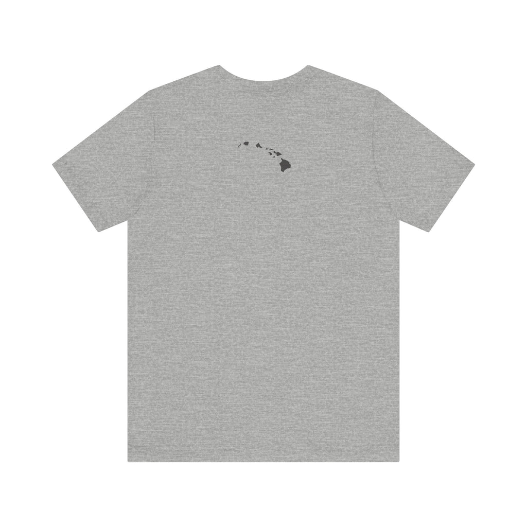 Hawaii Aloha State Unisex Jersey Short Sleeve Tee, Various Colors, Breathable Fabric