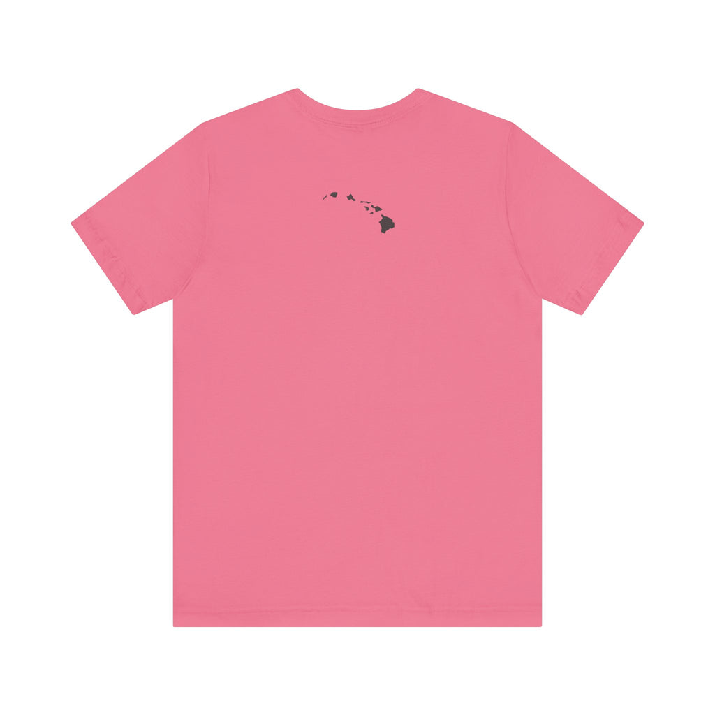 Hawaii Aloha State Unisex Jersey Short Sleeve Tee, Various Colors, Breathable Fabric