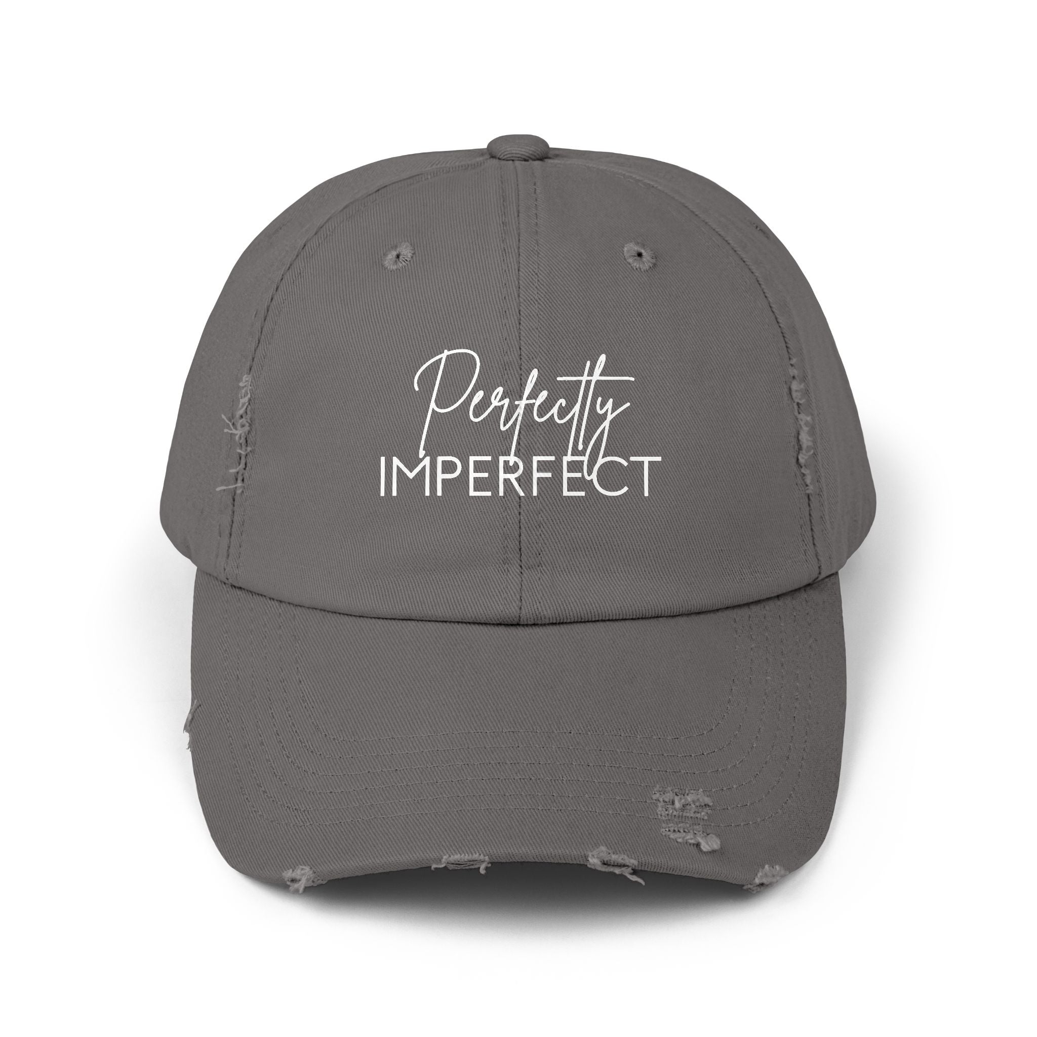 Distressed Cap - Trendy Unisex Hat for Casual Wear