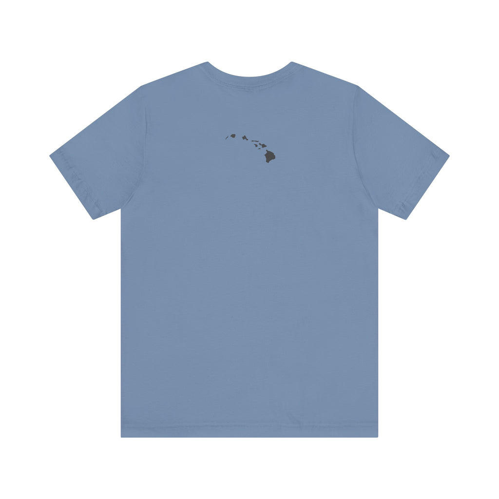 Hawaii Aloha State Unisex Jersey Short Sleeve Tee, Various Colors, Breathable Fabric