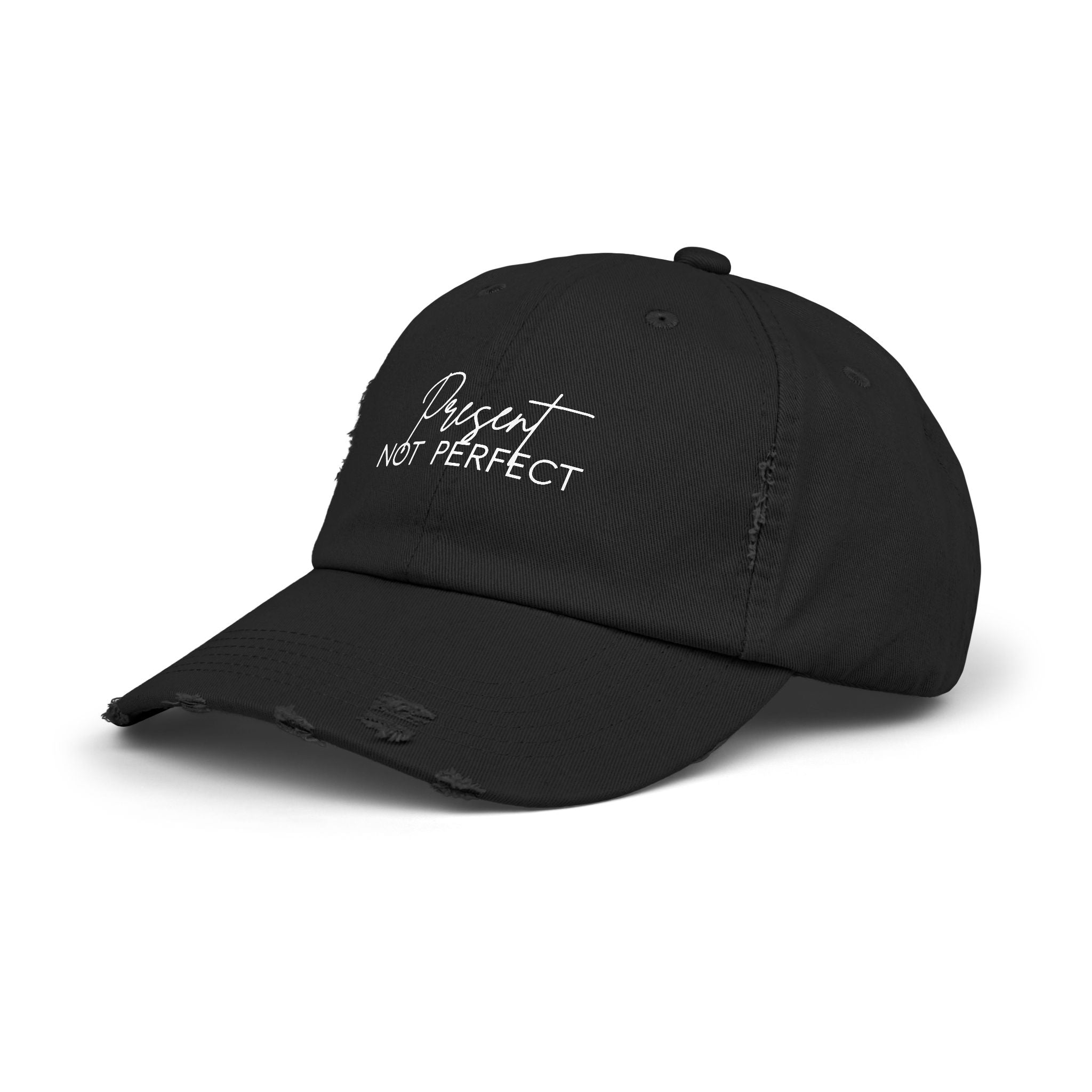 Distressed Cap - Trendy Unisex Hat for Casual Wear