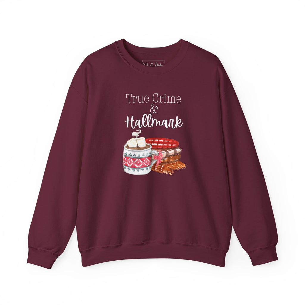 Cozy True Crime and Hallmark Sweatshirt, Perfect Gift for True Crime Lovers, Cozy Crewneck for Movie Nights, Fall Sweatshirt, Unique [...]