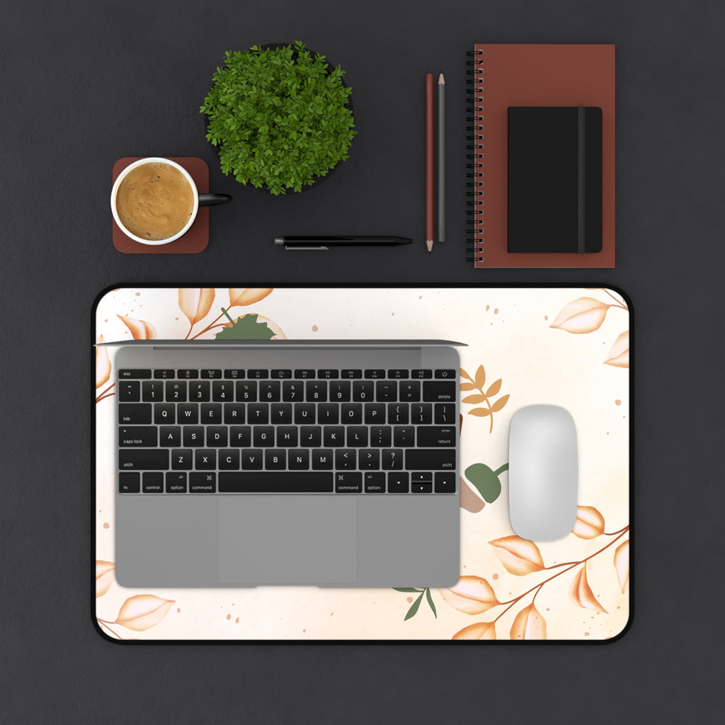 Autumn Vibes Desk Mat - Cozy Fall Office Decor, Seasonal Desk Accessories, Gamer Mouse Pad, Autumn Home Office Gift, Rustic Style [...]