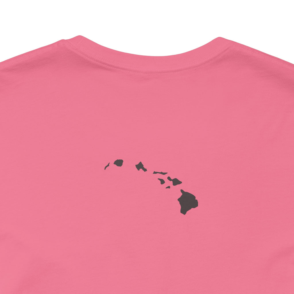 Hawaii Aloha State Unisex Jersey Short Sleeve Tee, Various Colors, Breathable Fabric