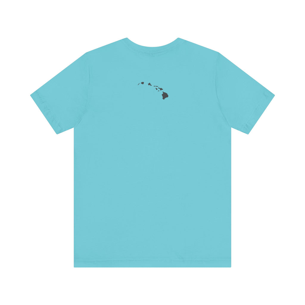 Hawaii Aloha State Unisex Jersey Short Sleeve Tee, Various Colors, Breathable Fabric