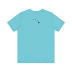 Hawaii Aloha State Unisex Jersey Short Sleeve Tee, Various Colors, Breathable Fabric
