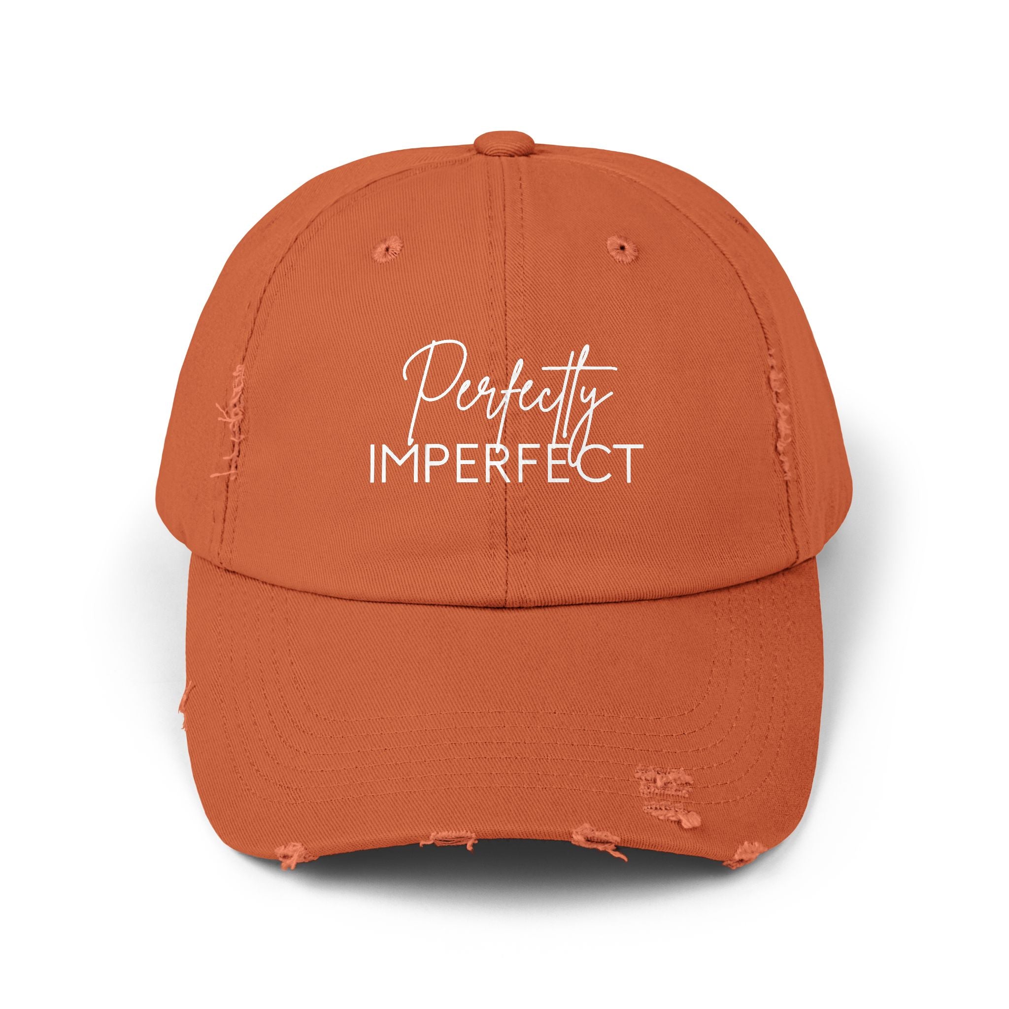 Distressed Cap - Trendy Unisex Hat for Casual Wear
