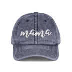 Vintage Mama Cap - Embroidered Cotton Baseball Hat